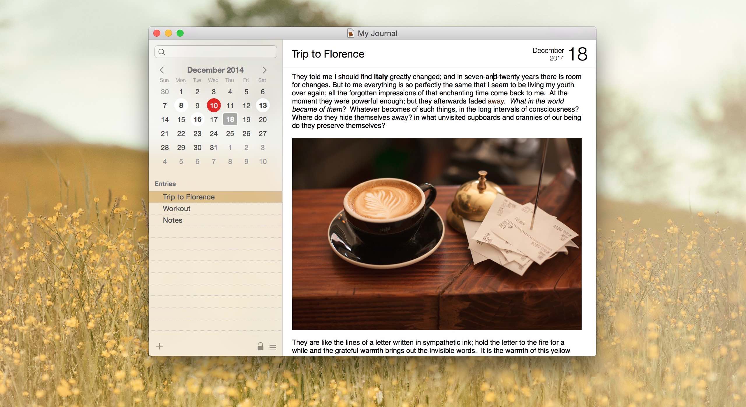 Free diary software for mac